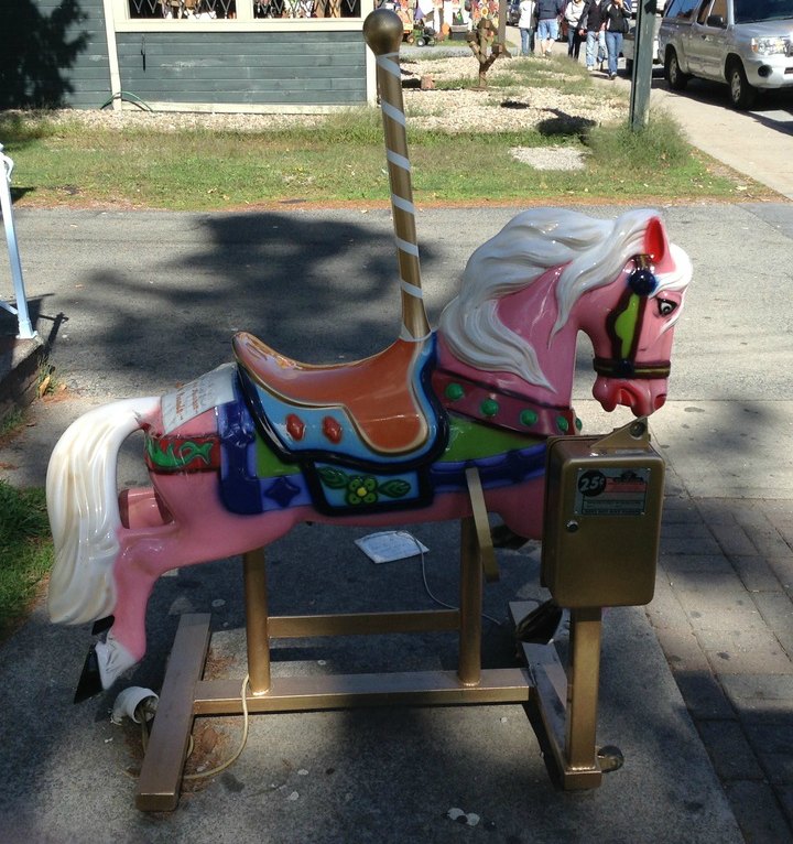 Pink Riding Pony
