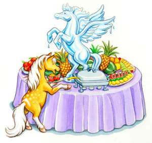 Itty and a Unicorn Itty and a Unicorn