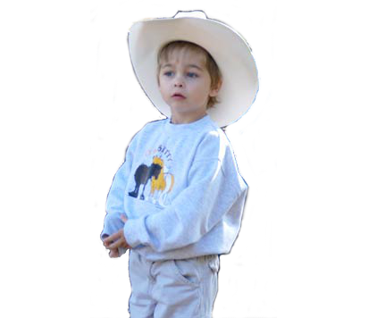 North Carolina Fan Club - A young cowboy