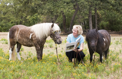Nancy with Itty and Bitty Nancy with Itty and Bitty
