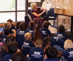 Nancy reading to class