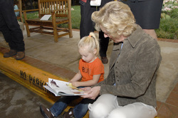 nancy reading to a child